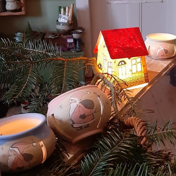 Weihnachtliche Teelichthalter,Windlichter